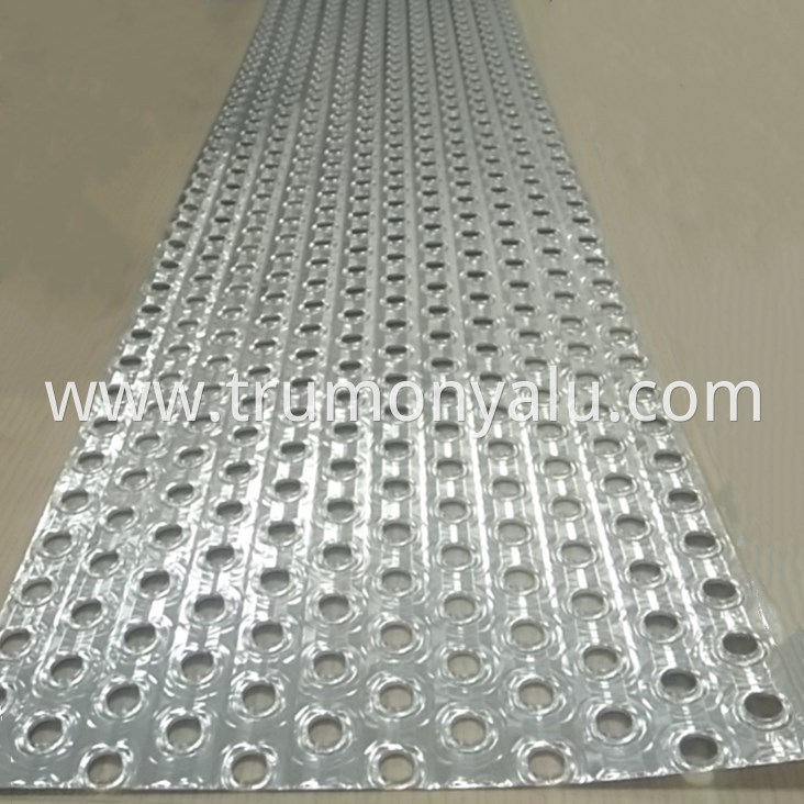 Aluminum Fin Strip With Hole